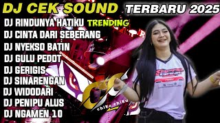 PLAYLIST GALAU🐰DJ RINDUNYA HATIKU PARTY BANTENGAN BASS PALING HOREG TERBARU 2025