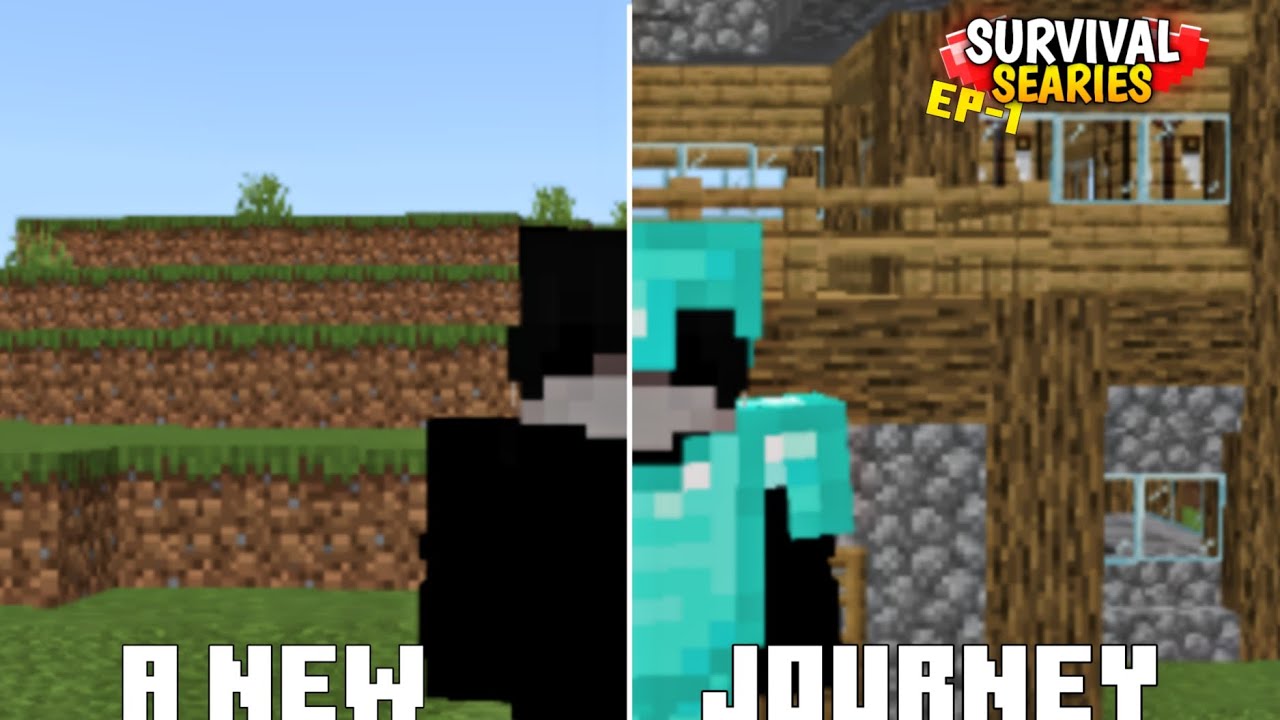 A New Journey Begins In Minecraft Survival Series | Ep-1 - YouTube