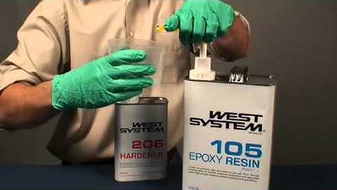 Installing and Using WEST System Epoxy Mini Pumps
