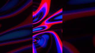 #Abstract #Background Video 4K Vj #Loop Neon Red Blue Metallic Calming Screensaver #Visual  #Asmr
