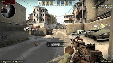 Counter-Strike Global Offensive noob gaming with bots :D