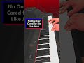 No One Ever Cared for Me Like Jesus (Charles F. Weigle) piano cover by John Troutman