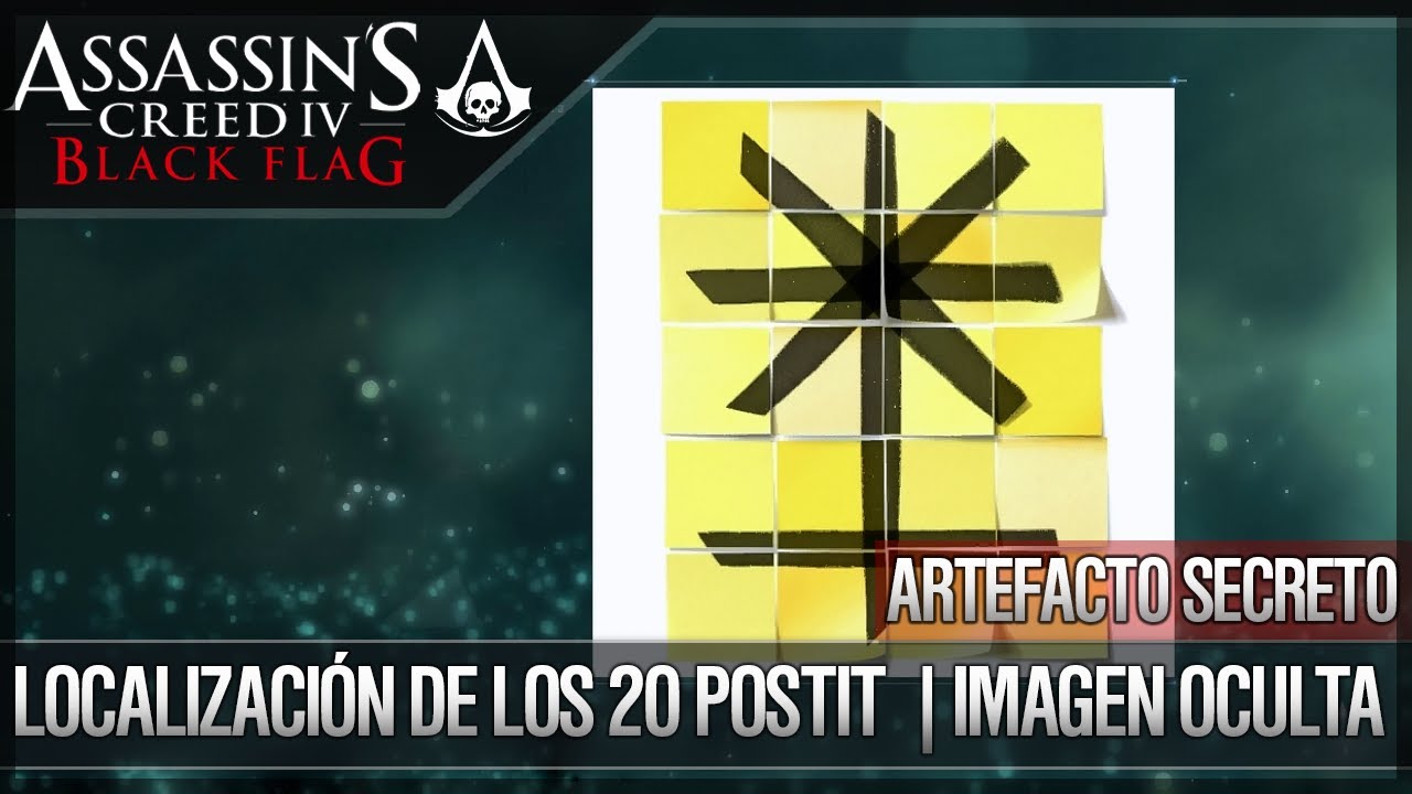 dlcl stanford Assassin's Creed 4 Black Flag | Walkthrough SECRETO | Localización de los 20 Post it | IMAGEN OCULTA