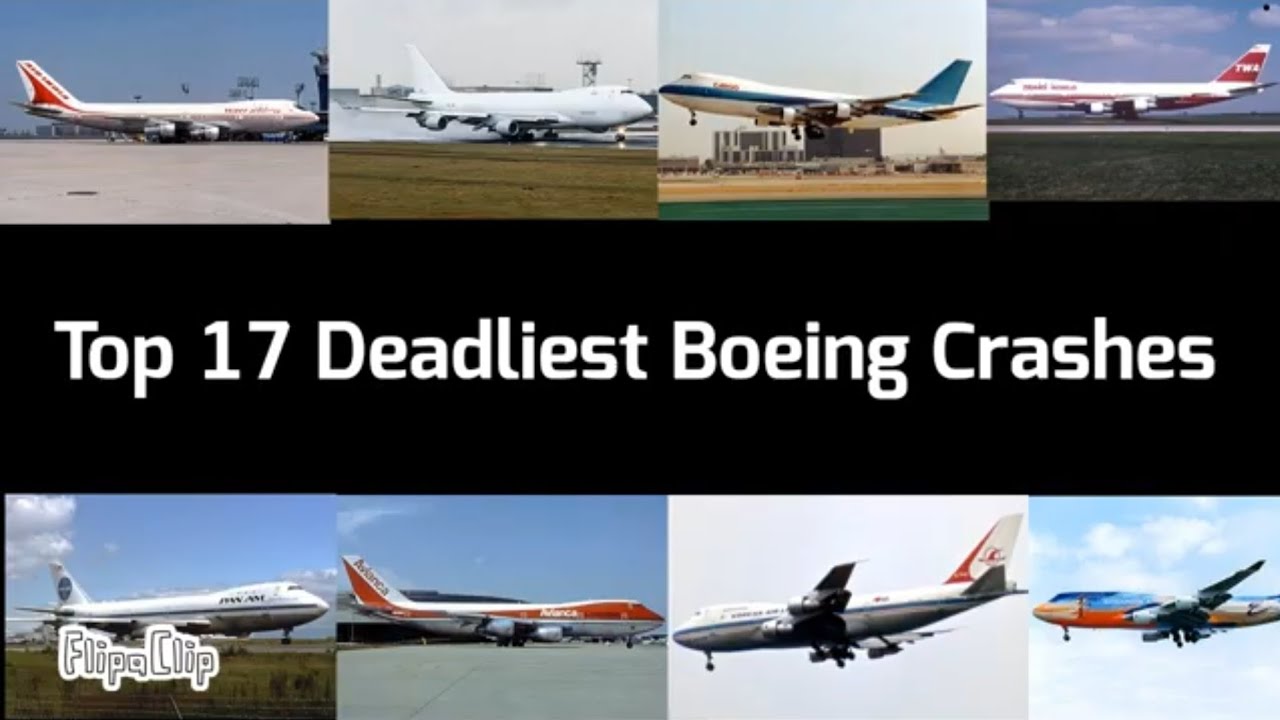 Top 17 Deadliest Boeing 747 Crashes - YouTube