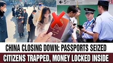 Passports are being confiscated,  People Can’t Leave, and money can’t get out