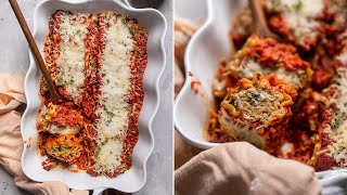 The Best Vegan Lasagna Roll-Ups