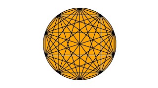 Detailed Simple Python Turtle Graphic and Code: Circle Chords Profile