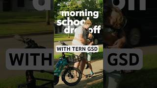 Tern Gsd Cargo E-Bike Makes Morning School Drop-Off Easy