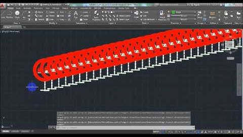 AutoCAD 2016 Tutorial - The Array Command , Rectangular Array, Path Array and Polar Array ..By Maan