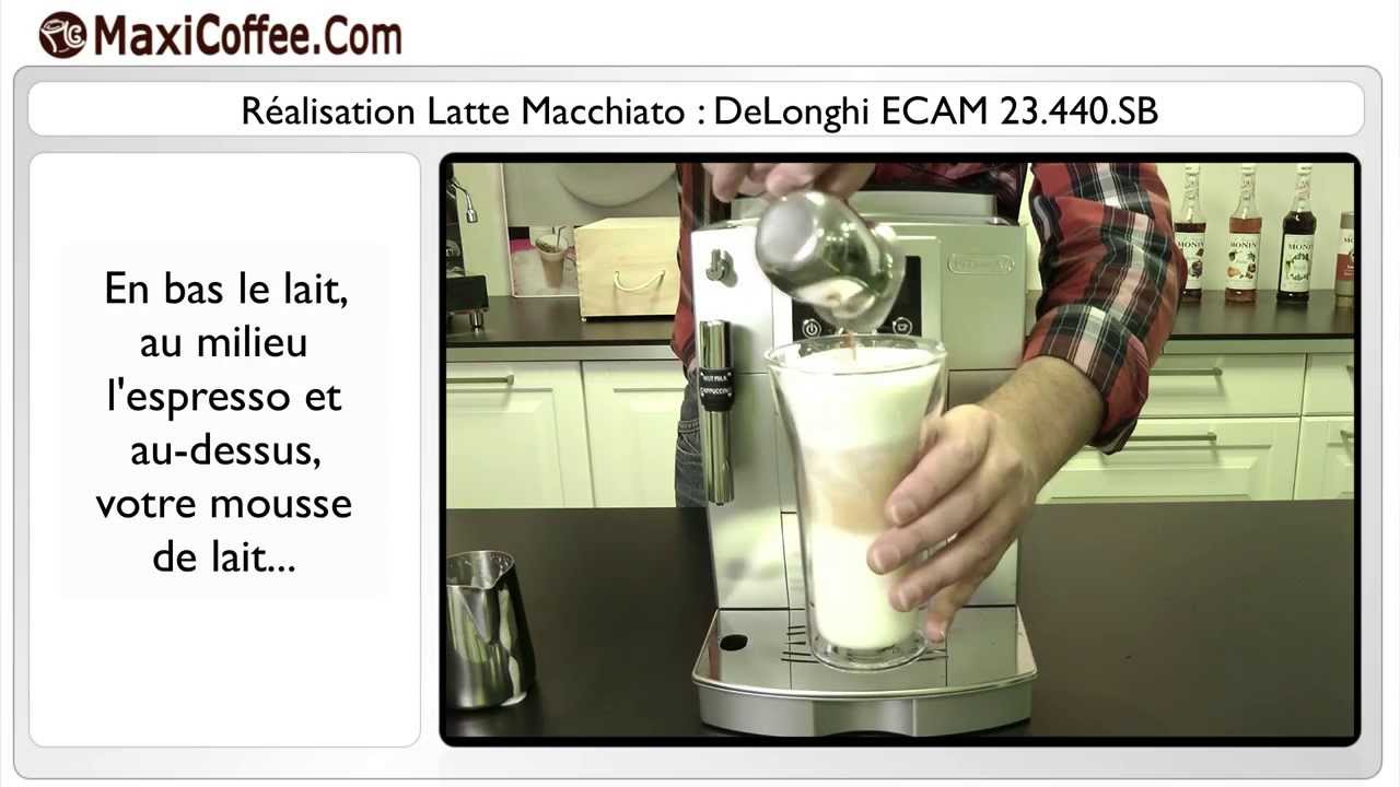Delonghi 23.440SB | Les Tutos MaxiCoffee - YouTube