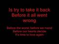 The Script-Before the worst-lyrics