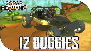 BUGGIES AND NEW TERRAIN, Workshop Wednesday, Scrap Mechanic #135