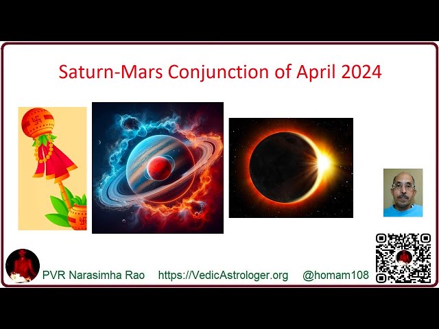 Saturn-Mars Conjunction (April 2024) #Mars #Saturn #Conjunction class=