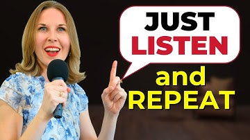 Improve Your English Speaking Fluency | Listen & Repeat Practice