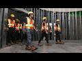 These future Flames got a close-up look at their new home at Scotia Place
