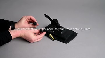 Enhance Your Evenings: Litehouse Solar LED Festoon Outdoor Bulb String Lights - Traditional S14 Bulb