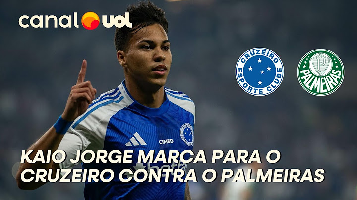 CRUZEIRO GOAL AGAINST PALMEIRAS! KAIO JORGE OPENS THE SCORE FOR RAPOSA