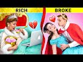 Rich Princess vs Broke Princess / Hard to Be a Girl!