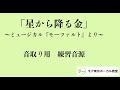 星から降る金 /ミュージカル【モーツァルト!】より日本語歌詞有り/ピアノ伴奏音源 音取り 練習用 カラオケ音源