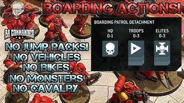 Boarding Actions: Mustering a Patrol (500 points)