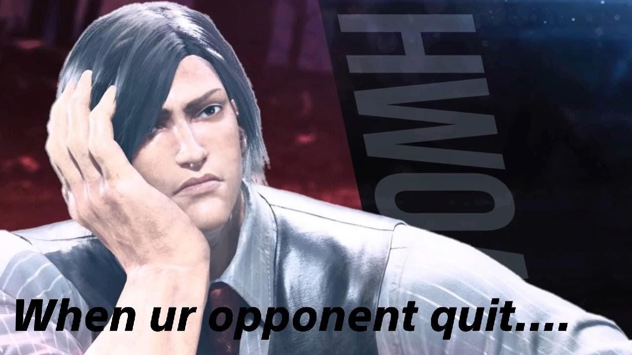 TEKKEN8 opponent quits