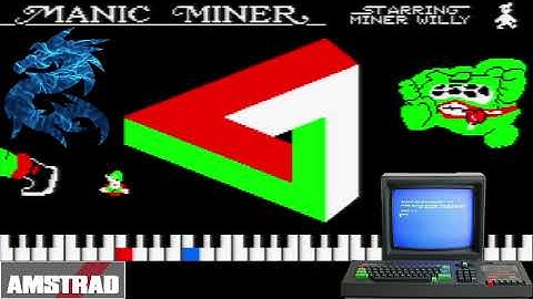 Manic Miner (1983) - Amstrad CPC 464 (Full Tape Rip / Cassette Load)