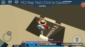 Roblox | FE2 Map Test | Desert Escape [New Version] (Insane) [Solo] {Shortcurt}.