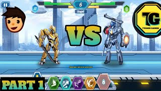 swift assassin champion mode stage 1 to 4 | part 1 @tycoongamer030 Mecha Storm robot battle game screenshot 4