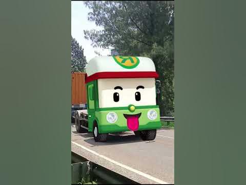 Mobil Truk Tronton Trailer Panjang Berubah Menjadi Mobil Rocky