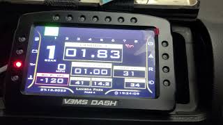 V3MS Dash7 on a car