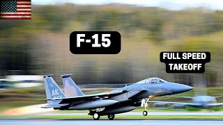 Watch F-15 Takeoff at full speed