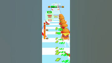 Burger 🍔🍟 stake run game 11 #RJ Tech #shorts #games