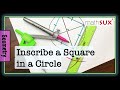 Geometry: Square Inscribed in a Circle