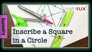Square Inscribed in a Circle Construction