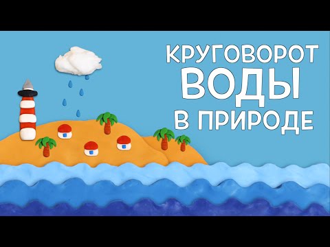 Про круговорот воды в природе. Познавательный мультик