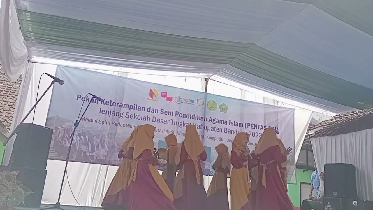 penampilan PENTAS PAI tingkat Kabupaten Bandung 2023