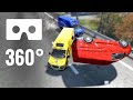 360 VR video Cars Crash Test Truck Racing 360° 4K Virtual Reality