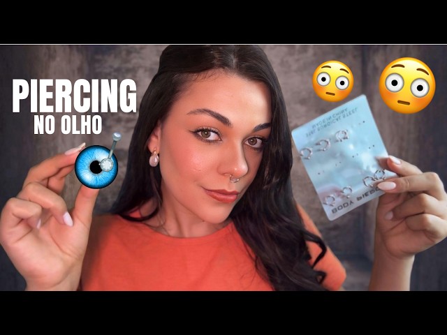 ASMR: Getting a Piercing in Prison 🚓😳