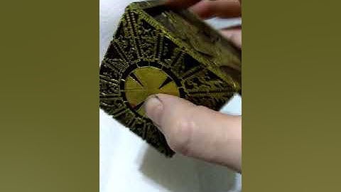 7-step Lament Configuration Japanese puzzle box 100% 3-d printed.