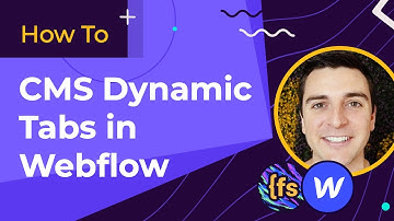 (2020) CMS Dynamic Tabs in Webflow | How To - CMS Library for Webflow