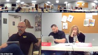City of Red Oak's Zoom Meeting