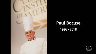 Celebrity A CIA Toast to Chef Paul Bocuse Wealth