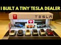 Unboxing &amp; Building a Mini Tesla Dealership (Perfect for Matchbox &amp; Hot Wheels)