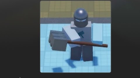 When you aren’t ready to fight Hammerdom (Cube Combination Roblox)