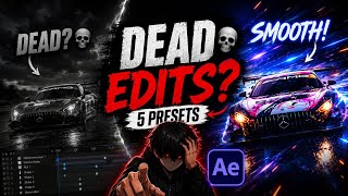 Why Your Edits Feel DEAD 💀 (5 AE Shake Presets That Fix It)