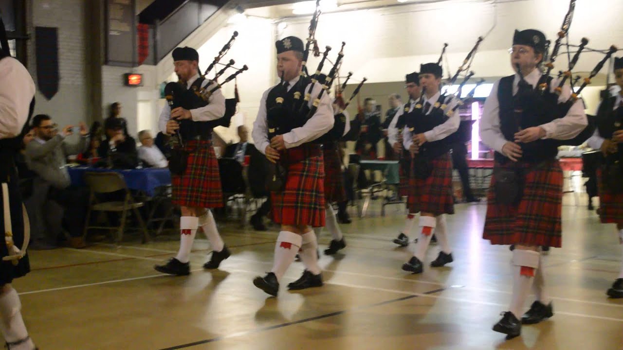 The Black Watch Association Pipes and Drums Performance New Year's Eve