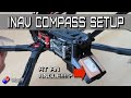 How to setup a compass in INAV when it is at an angle?