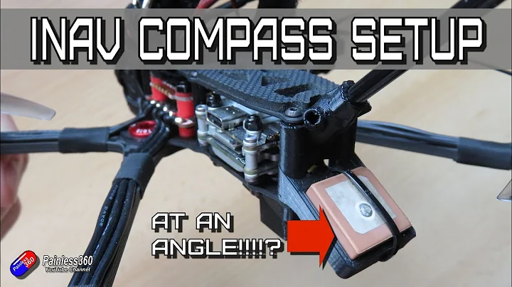 How to setup a compass in INAV when it is at an angle?