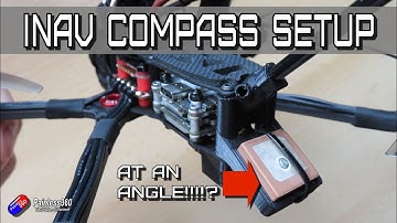 How to setup a compass in INAV when it is at an angle?