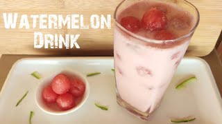 Watermelon Drink {Ramadan special} Kitchen Drama Recipes